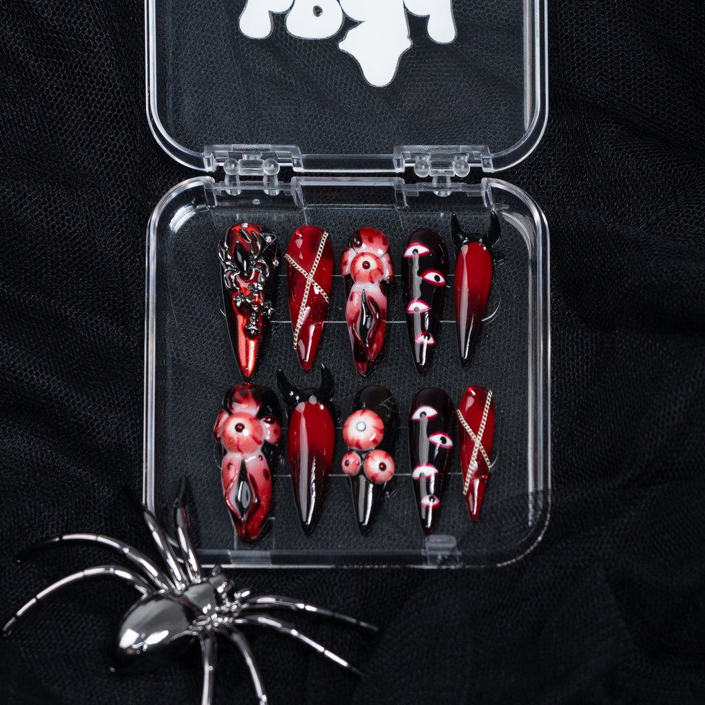 Evil Reborn Jel Takma Tırnak Seti