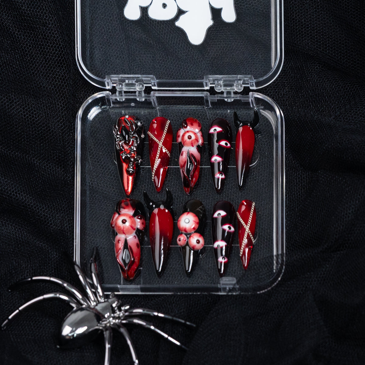 Evil Reborn Jel Takma Tırnak Seti