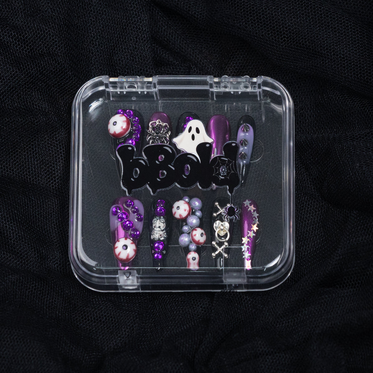 Violet Psychosis Jel Takma Tırnak Seti